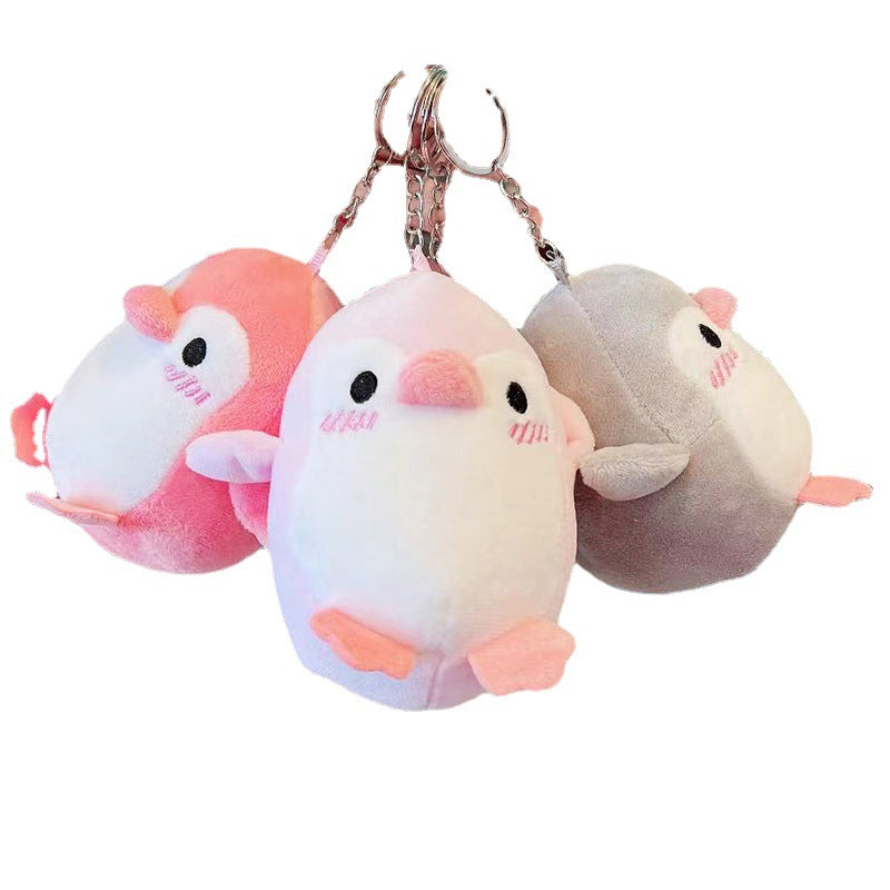 Wholesale  Cartoon Penguin Doll Pendant Cute Little Penguin Plush Toy Keychain Pendant Bag Hanging Ornament Grasp Gifts